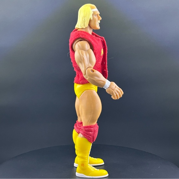Jakks WWE Classic Superstars 8 Hulk Hogan Wrestling Figure 2005 MISSING LEFT ARM - Picture 5 of 9